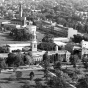 B/W Aerial view of South Campus, 1972. 