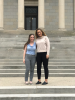 Kaety Hanlin & Marissa Hayden outside of Abbott 2019