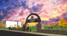 Kaisertown Development Plan: Houghton Park entrance rendering 