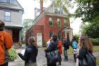 Historic preservation students on a tour of Buffalo's historic homes. Photographer: Maryanne Schultz