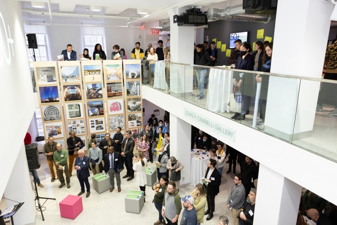 50+ opening reception. 