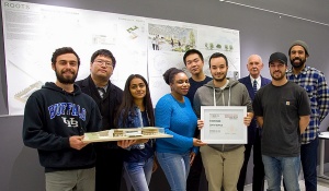 The first place 2018 ubNOMAS competition team. 