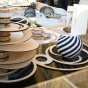 model of Stacked, concentric circles, made using the laser cutter. 