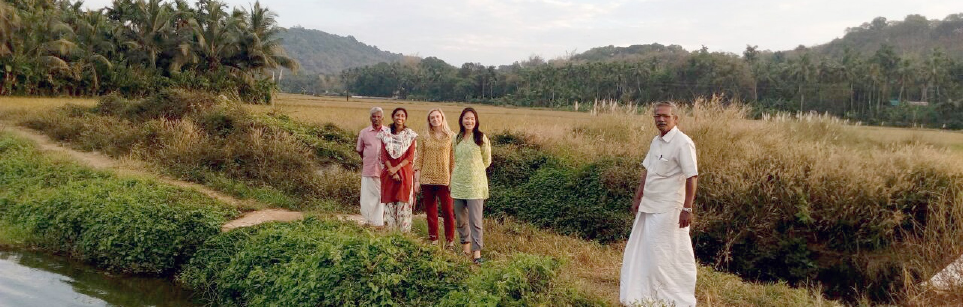 Plan-REFUGE team in Kerala, India. 