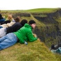 the cliffs of Ireland. 