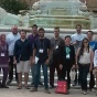 New graduate students toured downtown Buffalo before starting their first semester. 