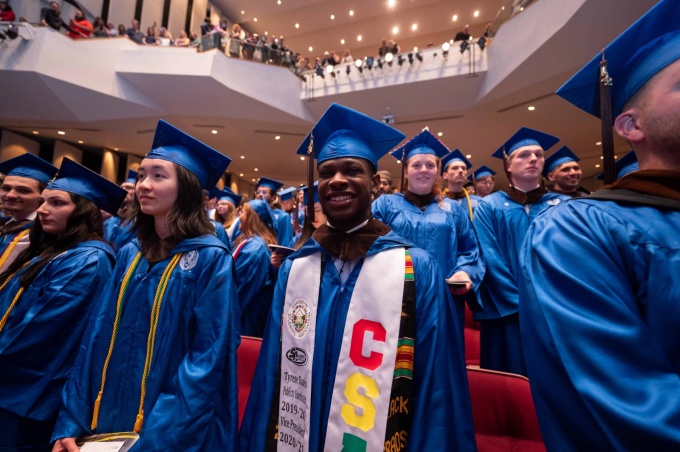 On May 20, 2022, the School of Architecture and Planning graduated its 50th and largest class ever. Photos by Onion Studio. 