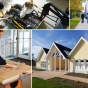 Collage of IDeA Center projects and research. 