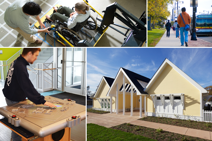 Collage of IDeA Center projects and research. 