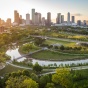 Buffalo Bayou Park. 