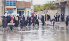 In rapidly developing Kabul, dirt paths can become streets in a matter of days. Flooding to impassable levels is common due to inadequate infrastructure.
