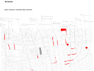 Target Population of immediate gang territories relative to site location within Bedford-Stuyvesant.