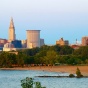 Skyline photograph of Edgewater Park in Cleveland. 