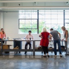 ACAW in Parker Hall. 