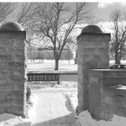 Entry way to University Park neighborhood. 