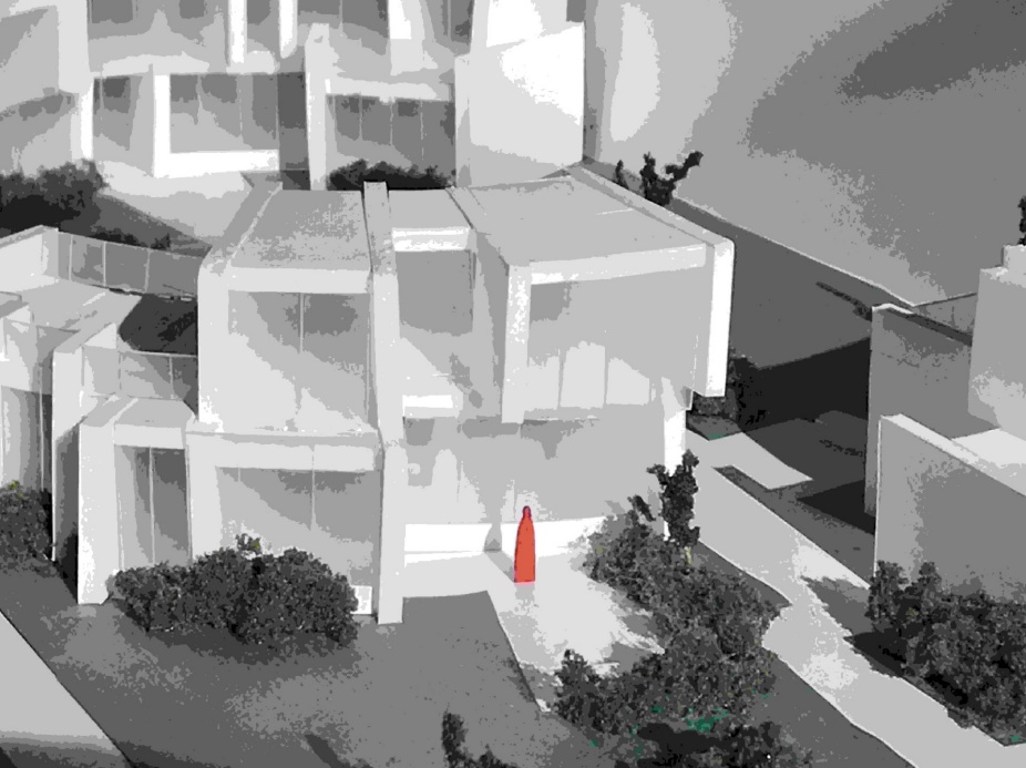 Solitude Pavilion in elevation. 